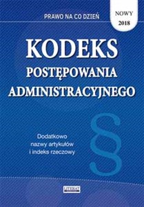 Picture of Kodeks postępowania administracyjnego 2018