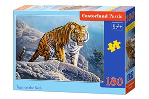 Picture of Puzzle Tiger on the Rock 180