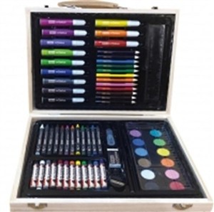 Obrazek Zestaw artystyczny 68 elementów EASY