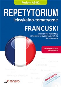 Picture of Francuski Repetytorium leksykalno tematyczne + CD Dla znających podstawy i średnio zaawansowanych A2-B2