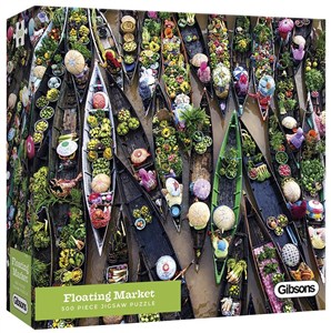 Picture of Puzzle 500 Pływający targ G3