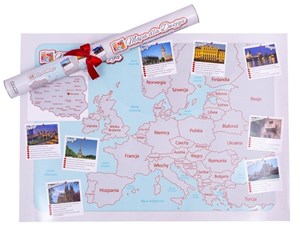 Obrazek Mapa Zdrapka dla Dwojga - ulepszona zdrapka