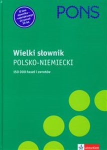 Obrazek PONS Wielki słownik polsko niemiecki