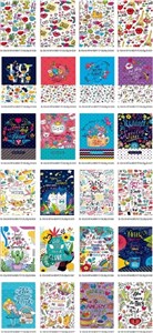 Picture of Notatnik ozdobny 105x165/64K gładki FRESH