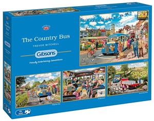 Picture of Puzzle 4x500 Autobus G3