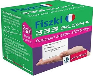 Picture of Fiszki 333 słowa Francuski zestaw startowy
