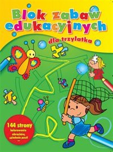 Picture of Blok Zabaw edukacyjych dla trzylatka