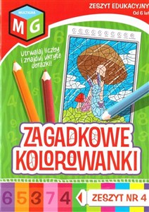 Obrazek Zagadkowe kolorowanki nr 4