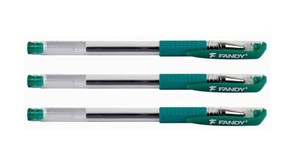 Picture of Długopis żelowy Fandy zielony (12szt)