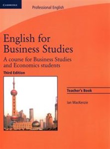 Picture of English for Business Studies Teacher's Book