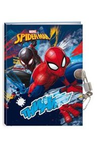 Obrazek Pamiętnik z kłódką Spider-Man