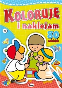 Picture of Koloruję i naklejam 1 80 naklejek