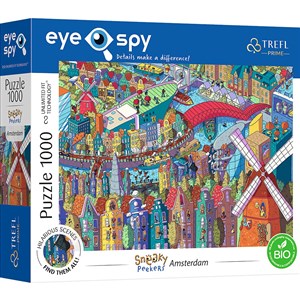 Obrazek Puzzle 1000 Eye-Spy Amsterdam
