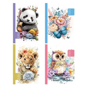 Picture of Notatnik ozdobny 105x148/24K gładki mix