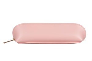 Obrazek Piórnik różowy na suwak