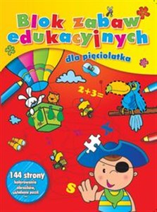 Obrazek Blok Zabaw edukacyjnych dla pięciolatka