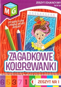 Picture of Zagadkowe kolorowanki nr 1