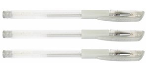 Picture of Długopis żelowy Fandy srebrny (12szt)