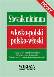 Obrazek Słownik minimum włosko - polski polsko - włoski