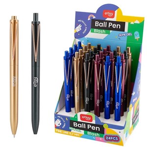 Obrazek Długopis automatyczny niebieski (24szt) EASY