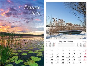 Picture of Kalendarz 2026 ścienny 13-k Pejzaże