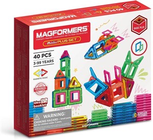 Obrazek MAGFORMERS MINI PLUS SET - 40 EL.