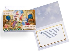 Picture of Karnet B6 Boże Narodzenie
