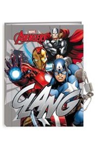 Obrazek Pamiętnik z kłódką Avengers