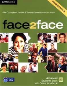 Obrazek face2face Advanced Student's Book with Online Workbook