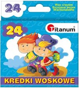 Obrazek Kredki woskowe 24 kolory