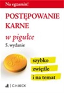 Picture of Postępowanie karne w pigułce