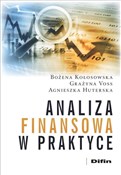 Analiza fi... - Bożena Kołosowska, Grażyna Voss, Agnieszka Huterska -  books from Poland