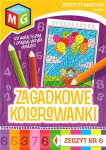 Obrazek Zagadkowe kolorowanki nr 6