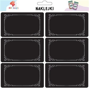 Picture of Naklejki na przetwory i przyprawy Czarne