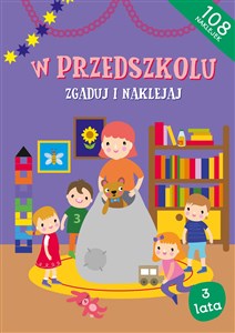 Obrazek W PRZEDSZKOLU ZGADUJ I NAKLEJAJ