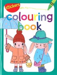 Obrazek Colouring book z naklejkami. Jesień