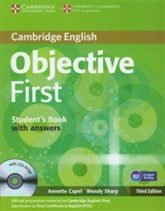 Picture of Objective First Student's Book with answers