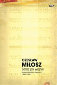polish book : Zaraz po w... - Czesław Miłosz