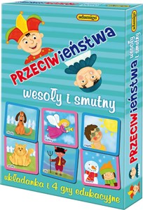 Picture of Wesoły i smutny przeciwieństwa zestaw edukacyjny