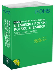 Obrazek PONS Nowy słownik współczesny niemiecko-polski, polsko-niemiecki 70 000 haseł i zwrotów