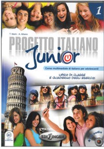 Obrazek Progetto Italiano Junior 1 Podręcznik z ćwiczeniami + CD