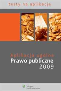 Picture of Aplikacja ogólna Prawo publiczne 2009