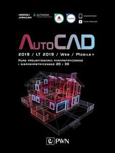 Picture of AutoCAD 2019 / LT 2019 / Web / Mobile+ Kurs projektowania parametrycznego i nieparametrycznego 2D i 3D