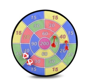 Obrazek Tarcza z rzutkami 36cm