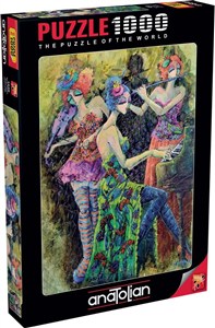 Picture of Puzzle 1000 Kolorowe Trio