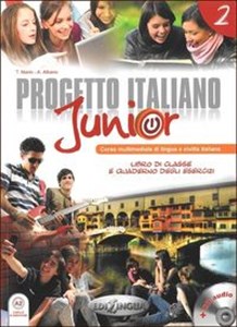 Obrazek Progetto Italiano Junior 2 Podręcznik + CD