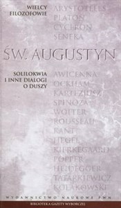 Picture of Wielcy filozofowie 7 Solilokwia i inne dialogi o duszy
