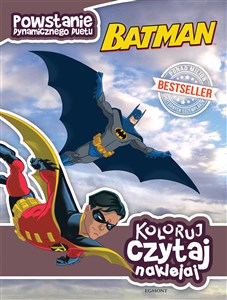 Picture of Batman Koloruj czytaj naklejaj