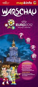 Obrazek Warschau Warszawa Euro 2012 mapa i miniprzewodnik