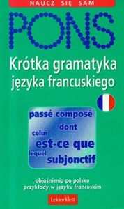 Obrazek Krótka gramatyka języka francuskiego